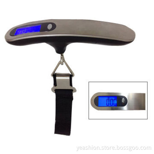 Metal Digital Weighing Luggage Scale/Backlight LCD Display/Auto off/Low Battery Indication/CE/RoHS